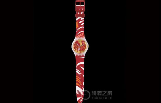 Swatch2017金鸡报春腕表