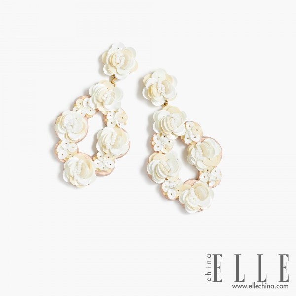 J.Crew 花朵耳环,参考价格:RMB609.96