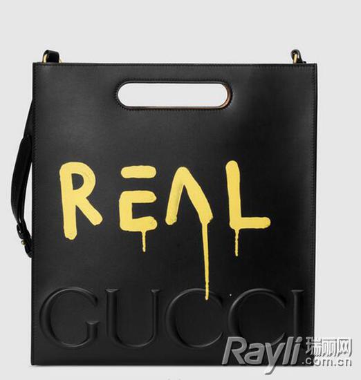 GucciGhost真皮购物袋