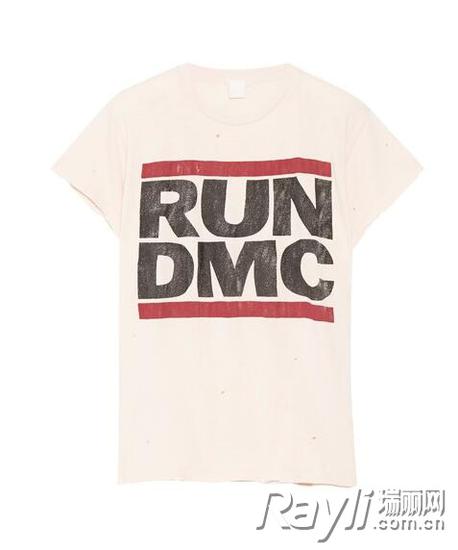 MADEWORN Run DMC ¾ӡƽ֯ T 