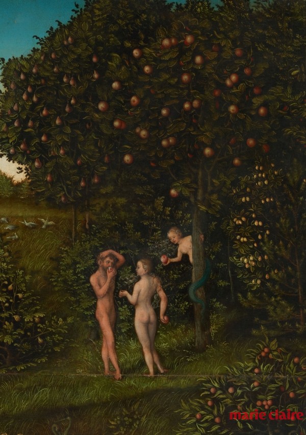 “ The Garden of Eden”由德国文艺复兴时期画家Lucas Cranach所绘，1530 年