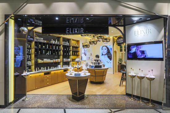 ELIXIR 怡丽丝尔全球首家品牌店在上海美罗城盛大开幕