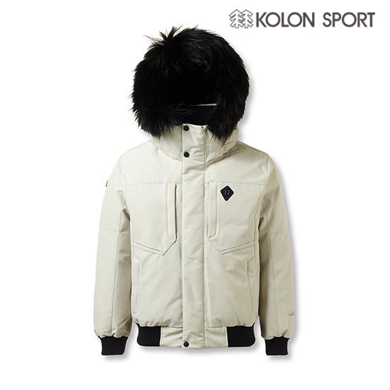 KOLON SPORT白色羽绒服