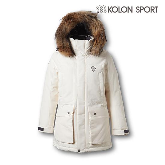 KOLON SPORT 白色Snowball羽绒服