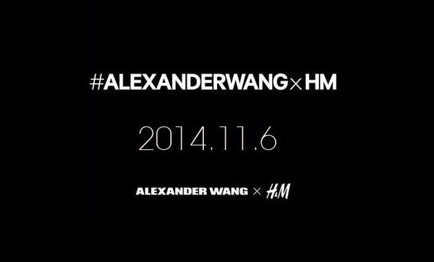 H&M联手alexander wang