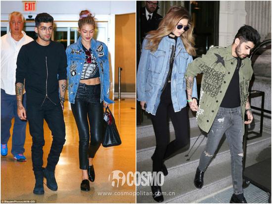 Gigi hadid&Zayn Malik