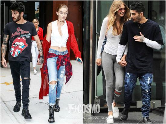 Gigi hadid&Zayn Malik