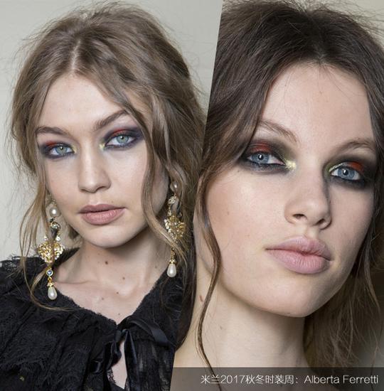 米兰2017秋冬时装周:Alberta-Ferretti