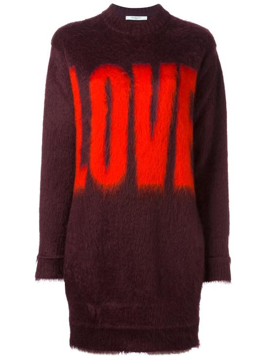 Givenchy‘love’印花毛衣 约¥14870