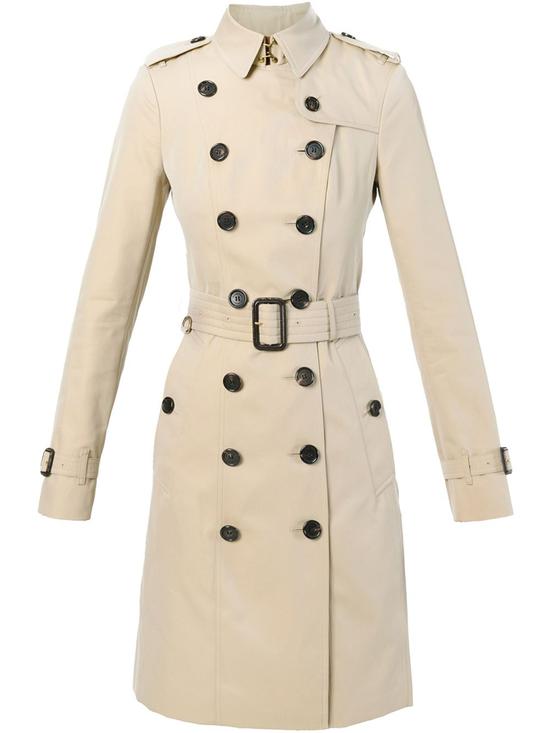 Burberry 系腰带风衣外套 约¥15261
