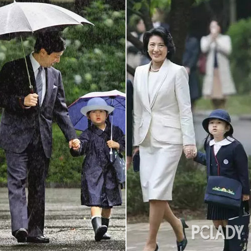 穿上学校的制服更像动画片中的角色