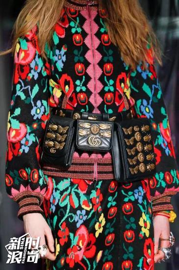 Gucci 2017秋冬系列上的3个腰包