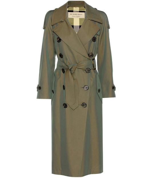 BURBERRY Foxriver Cotton Trench Coat 约¥14017