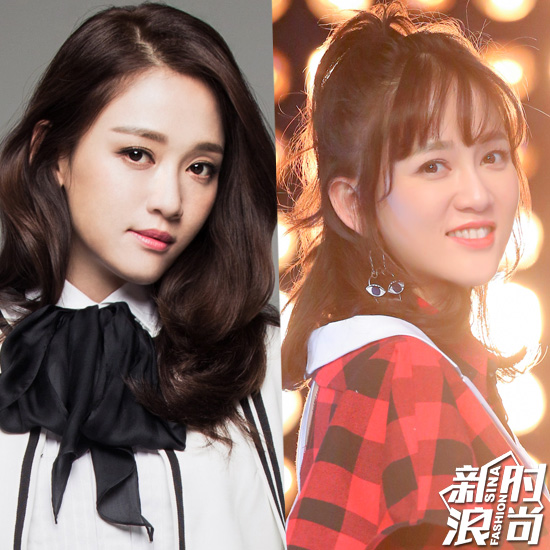陈乔恩发型比较