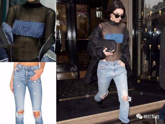 桃红梨白：都穿裤装，李小璐和白百合也差太多