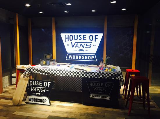 Vans Workshop 现场展示