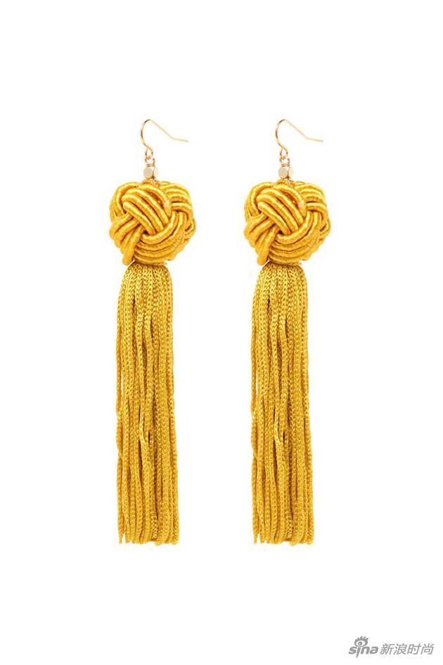 Tassel Earrings, $45;