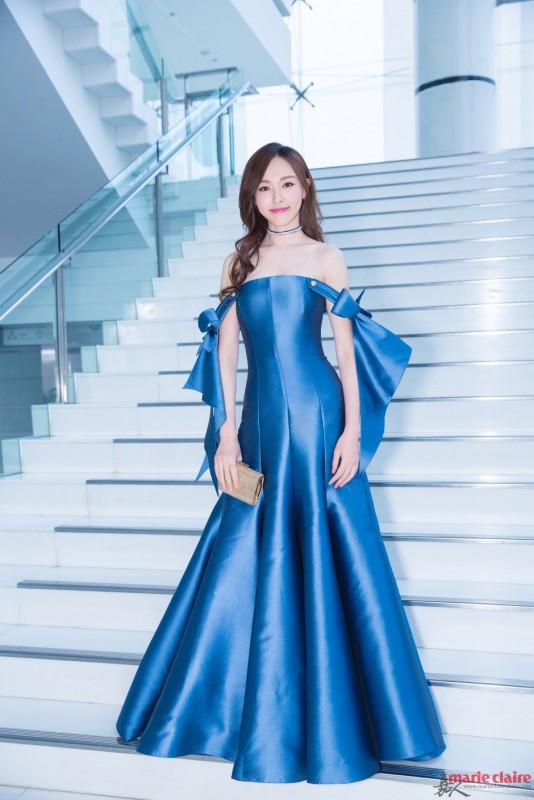 唐嫣穿衣甜美又帅气