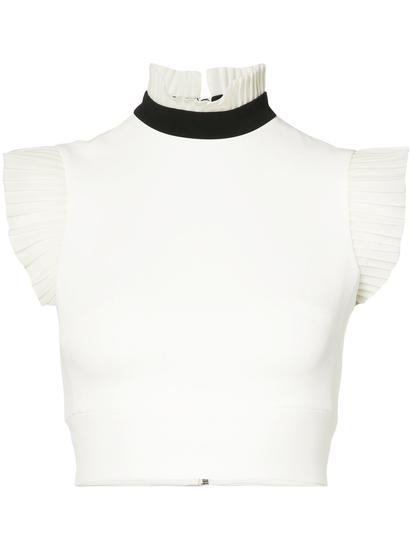 David Koma 短款无袖上衣 约￥6991