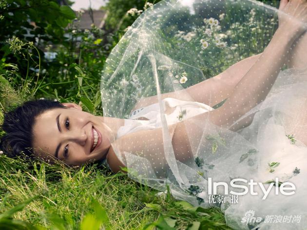 张柏芝登上InStyle优家画报封面