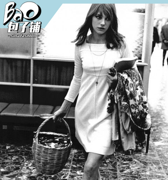 对菜篮子爱不停的jane birkin