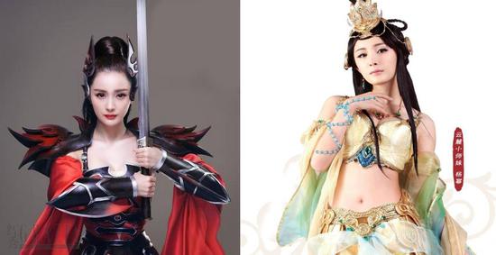 女星最想毁掉的照片 大概都在这些游戏代言里了 娱乐八卦 图10