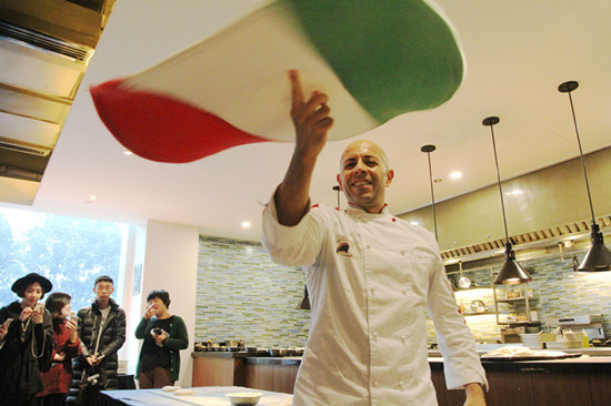 舞动披萨 北京金融街威斯汀大酒店Prego意大利