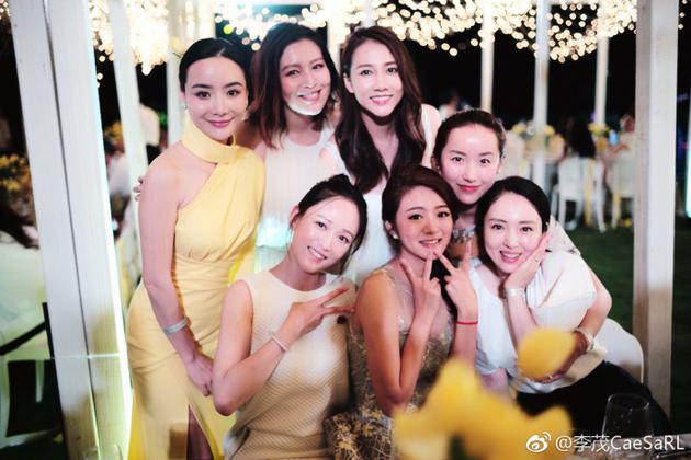 安以轩和澳门富商陈荣炼婚礼迎宾晚宴