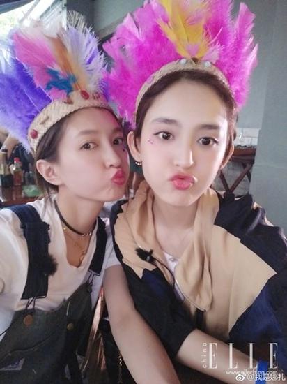 江疏影娜扎相差六岁颜值没差?