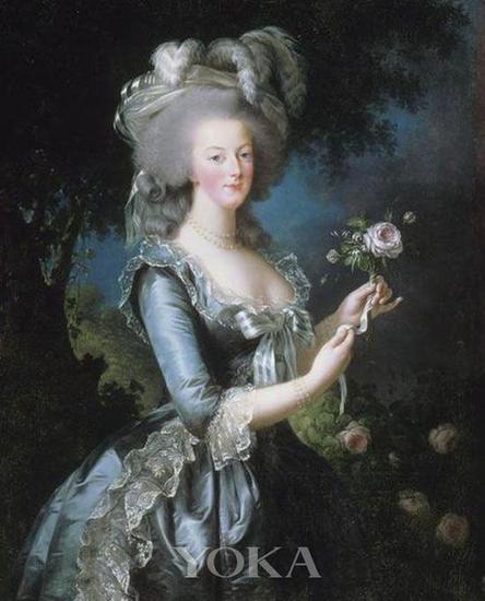 Marie-Antoinette à la rose（王后与玫瑰）