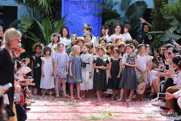 Bonpoint 2018春夏时装秀|李嫣|李亚鹏|Bonpoi