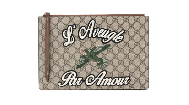 Gucci LAveugle Par Amour手拿包 （参考价：5977元）