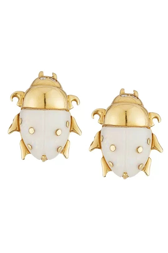 SILVIA FURMANOVICH Scarab earrings $2,800