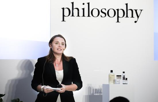 philosophy(肌肤哲理)科研发布负责人Muriel Pujos博士
