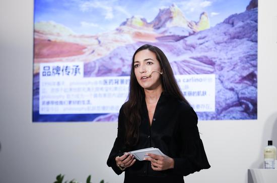philosophy(肌肤哲理)全球高级副总裁Marie Pierre女士