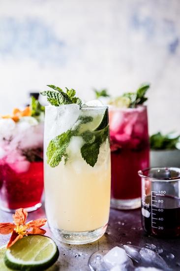 红茶毛吉托鸡尾酒 图片来源自pinterest.com
