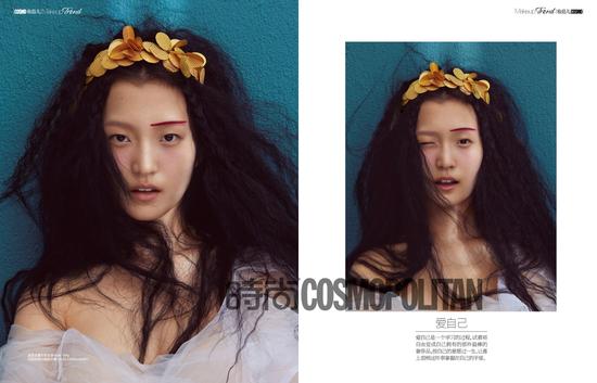 《时尚cosmo》8月刊 DONGTIAN 奇幻唇釉#PinkPower
造型:李东田 模特:王新宇