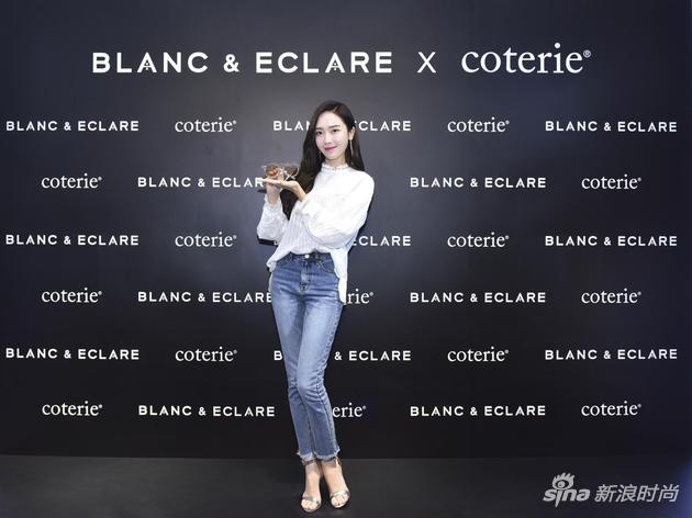 Jessica携BLANC & ECLARE x COTERIE联名系列墨镜华丽亮相