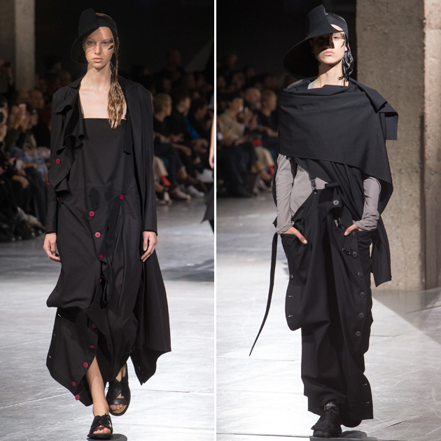 Yohji Yamamoto 2018春夏系列