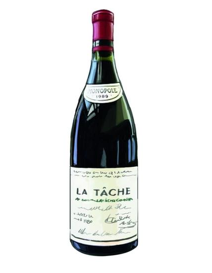 ▲La Tache罗曼尼 康帝拉塔希园1990年份干红葡萄酒