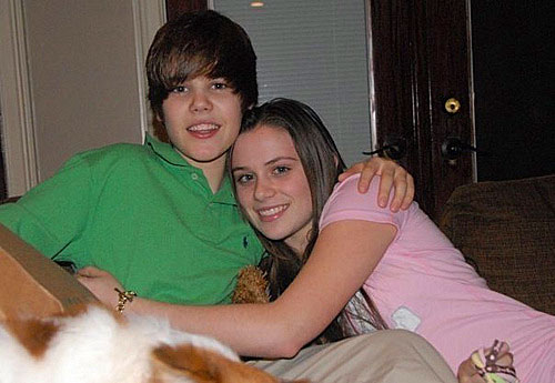 caitlin beadlesjustin bieber