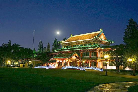 钓鱼台国宾馆夜景（图片来源：网络）