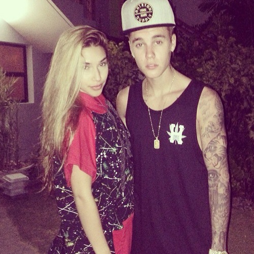 模特Chantel Jeffries是Justin Bieber在2014年后的绯闻女友