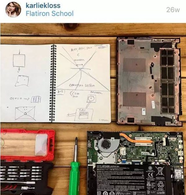 为了学编好程,KK付出了很大的精力