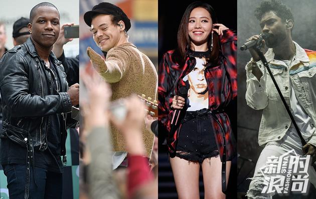 2017维密大秀表演嘉宾：Harry Styles、Miguel、Leslie Odom Jr.以及张靓颖