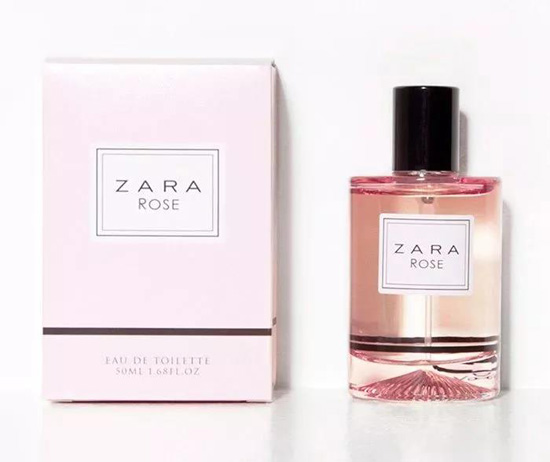 Zara R Rose Eau de Toilette，售价$129，HICC浓度0.15%