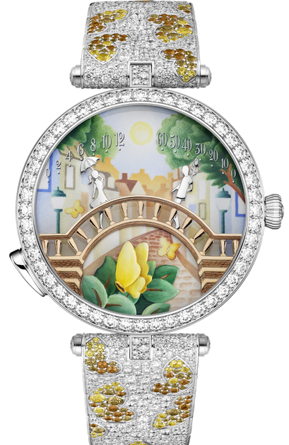 Lady Arpels Pont des Amoureux Été腕表