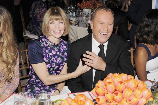 Michael Kors 与Anna Wintour