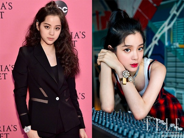 欧阳娜娜妆容对比