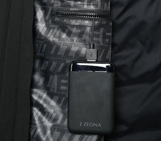 Z ZEGNA 2019冬季系列 POWER + 夹克设计细节 （内部底袋放置连接USB连接线的移动电源）